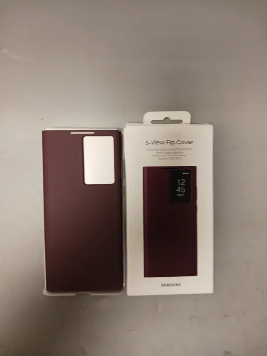 BOXED SAMSUNG S-VIEW FLIP PROTECTIVE COVER