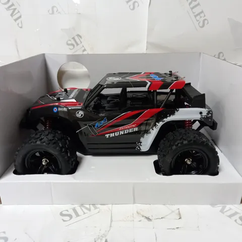 BOXED STORM MONSTER THUNDER 1/18 SCALES 4WD MONSTER TRUCK