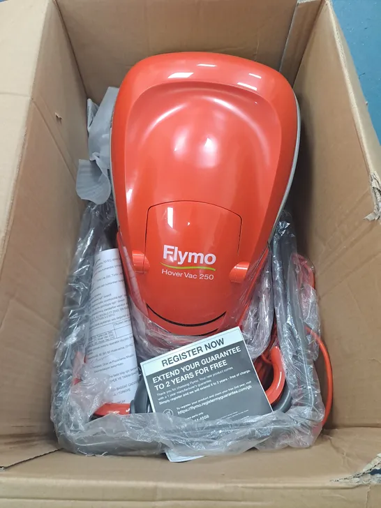 FLYMO HOVER VAC 250 CORDED LAWNMOWER RRP £189.99