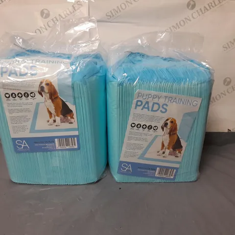 LOT OF 2 PACKS OF PUPPY TRAINING PADS 