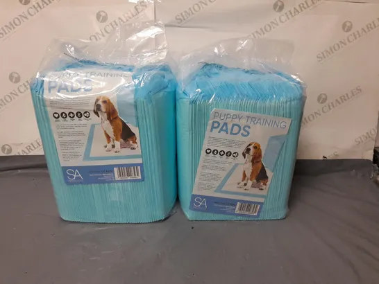 LOT OF 2 PACKS OF PUPPY TRAINING PADS 