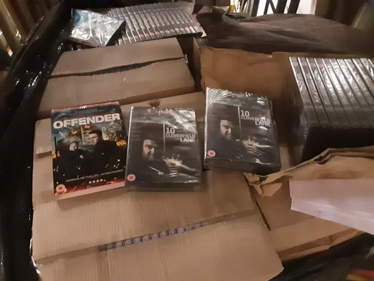 PALLET OF LARGE QUANTITY OF DVDS 
