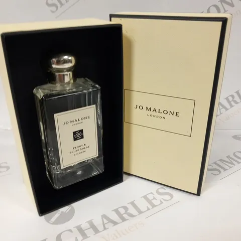 BOXED JO MALONE PEONY AND BLUSH SUEDE COLOGNE 100ML