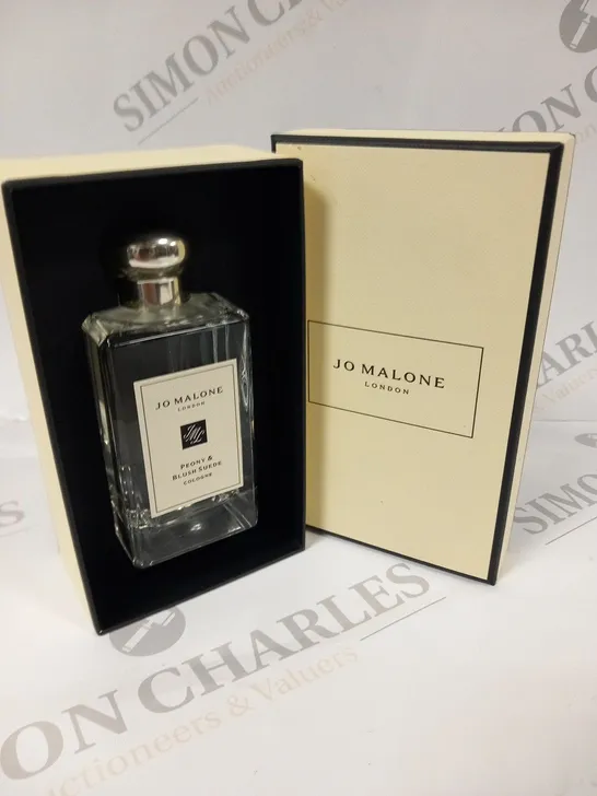 BOXED JO MALONE PEONY AND BLUSH SUEDE COLOGNE 100ML