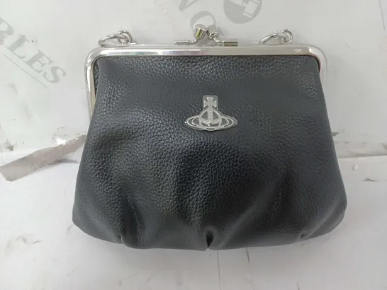 VIVIENNE WESTWOOD PURSE BAG IN BLACK