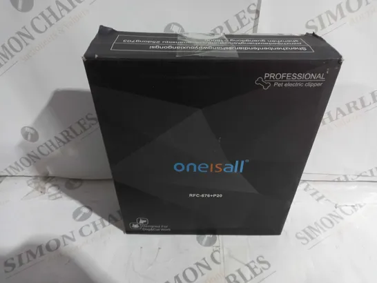 BOXED ONEISALL PROFESSIONAL PET ELECTRIC CLIPPERS