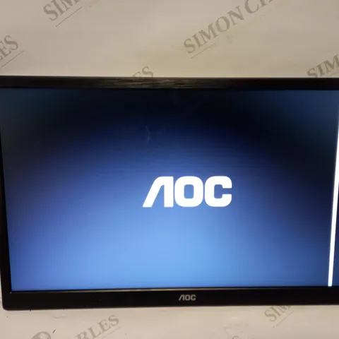 AOC E2270SWDN 22 INCH FHD MONITOR [COLLECTION ONLY]