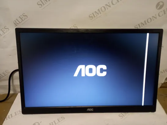 AOC E2270SWDN 22 INCH FHD MONITOR [COLLECTION ONLY]