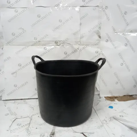 LARGE STORAGE BUCKET IN BLACK 