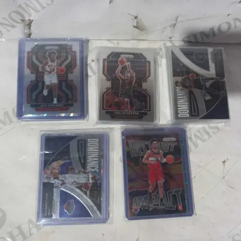 LOT OF APPROXIMATELY 5 ASSORTED PACKS OF PANINI BASKETBALL TRADING CARDS