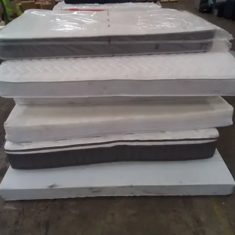 6 X ASSORTED DESIGNER MATTRESSES, SIZES MAY VARY