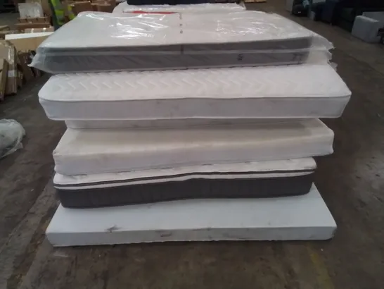 6 X ASSORTED DESIGNER MATTRESSES, SIZES MAY VARY