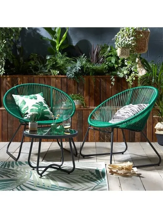 BOXED NOODLE BISTRO SET - GREEN (1 BOX) - COLLECTION ONLY  RRP £169.99