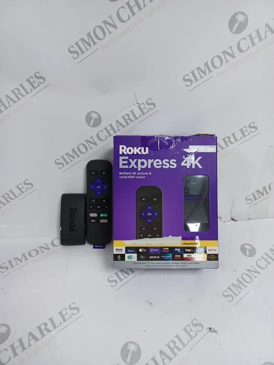 BOXED ROKU EXPRESS 4K STREAMING STICK