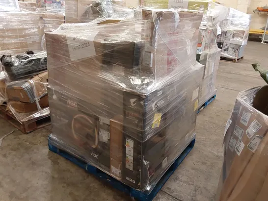 PALLET OF APPROXIMATELY 18 UNPROCESSED RAW RETURN MONITORS TO INCLUDE;