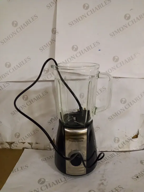 MORPHY RICHARDS TOTAL CONTROL GLASS BLENDER 