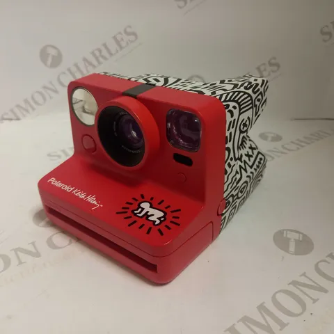 POLAROID 9067 NOW I-TYPE INSTANT CAMERA KEITH HARING EDITION