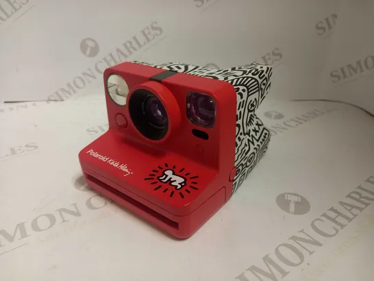 POLAROID 9067 NOW I-TYPE INSTANT CAMERA KEITH HARING EDITION