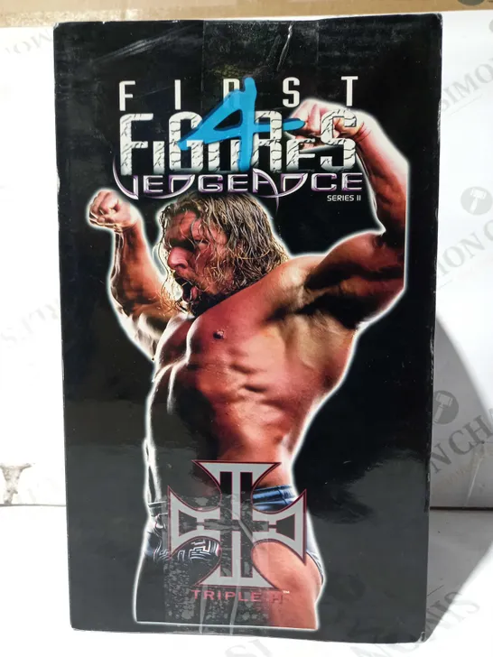 FIRST 4 FIGURES WWE VENGEANCE SERIES II COLLECTABLE TRIPLE H FIGURE