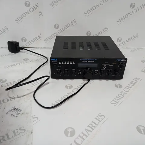 PYLE PDA6BU COMPACT WIRELESS BT STEREO AMPLIFIER