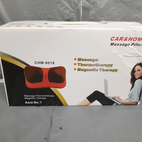 BOXED CAR AND HOME MASSAGE PILLOW 