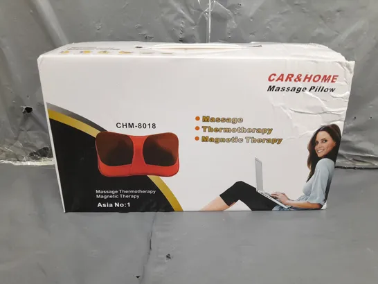 BOXED CAR AND HOME MASSAGE PILLOW 