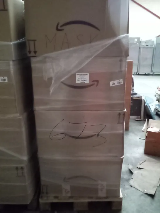 PALLET OF 8 BOXES CONTAINING FACE MASK