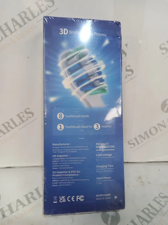 BOX SEALED T8 YOUNG HEALTHIER GUMS AND TEETH SONIC ELECTRIC TOOTHBRUSH