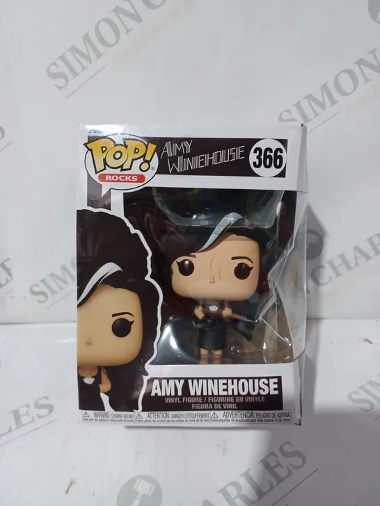 BOXED FUNKO POP ROCKS 366 - AMY WINEHOUSE COLLECTIBLE VINYL FIGURE