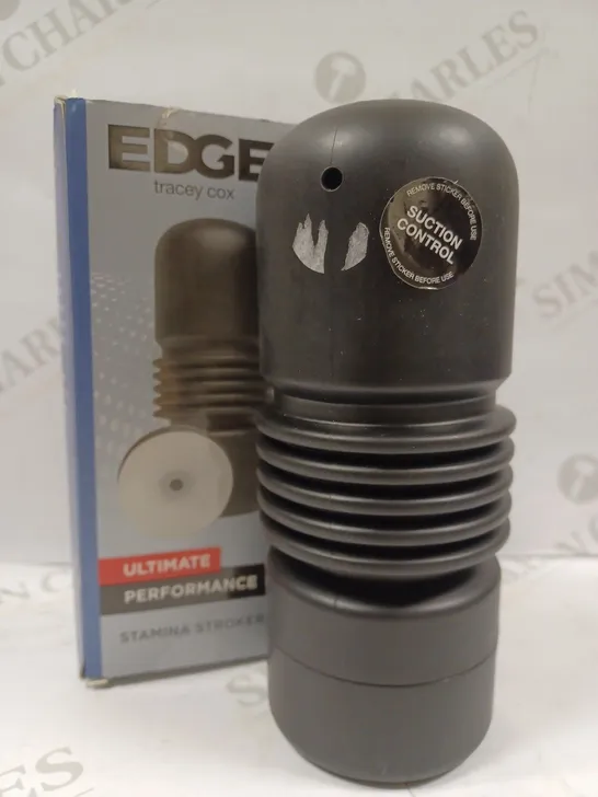 BOXED TRACY COX EDGE ULTIMATE PERFORMANCE STAMINA STROKER 