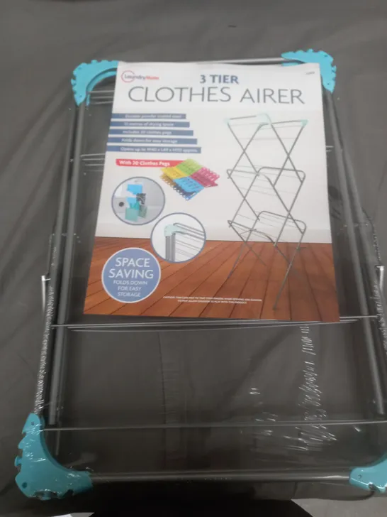 BOXED LAUNDRYMATE 3 TIER CLOTHES AIRER 