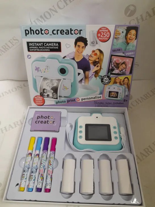 BOXED STUDIO CREATOR PHOTO CREATOR INSTANT CAMERA RRP £69.99