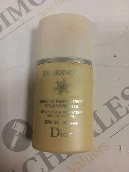 SET OF APPROX 5 DIORSNOW BASE UV PERFECTRICE BEIGE 30ML