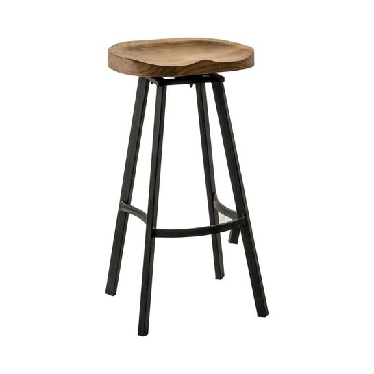 BOXED GORDON 79CM SWIVEL BAR STOOL