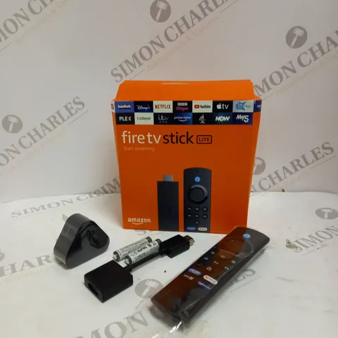 BOXED AMAZON FIRE TV STICK LITE 