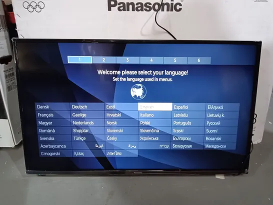 BOXED PANASONIC TX-43JX600B  SMART 4K LED TV WITH VOICE CONTROL COMPATIBILITY