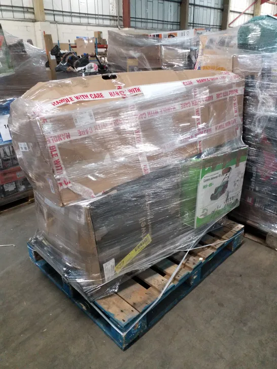 PALLET OF APPROXIMATELY ASSORTED HOUSEHOLD & ELECTRICITY PRODUCTS INCLUDING 