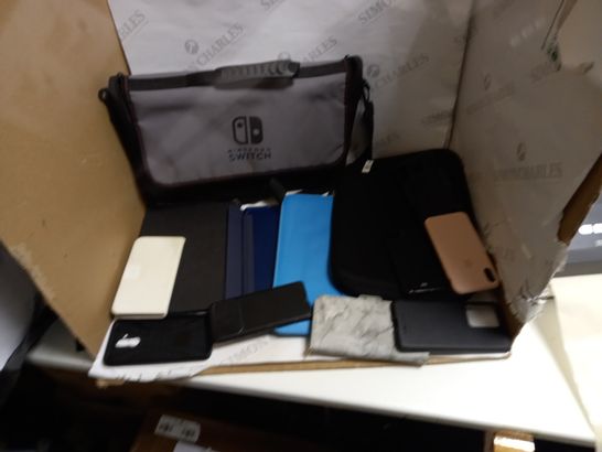 LOT OF APPROXIMATELY 12 CASES FOR PHONES AND TABLETS