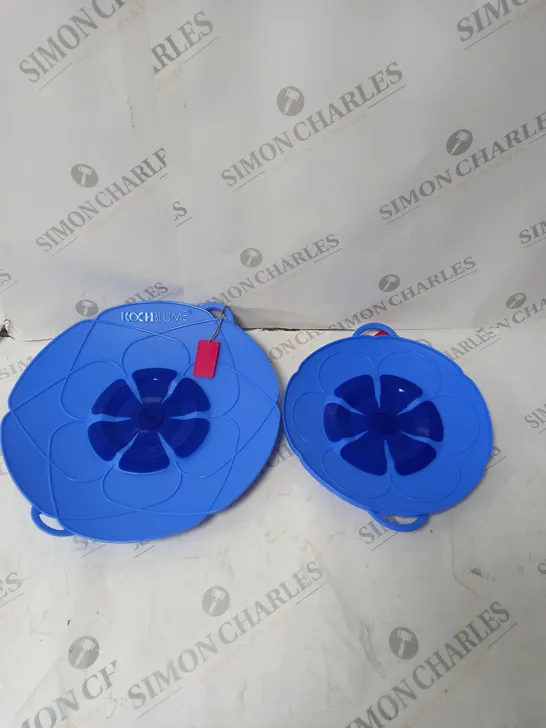 KOCHBLUME SPILL STOPPER LIDS - LARGE AND SMALL.