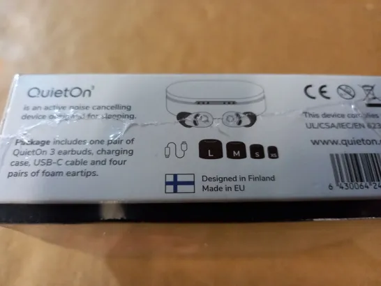 SEALED QUIETON3 SLEEP EARBUDS