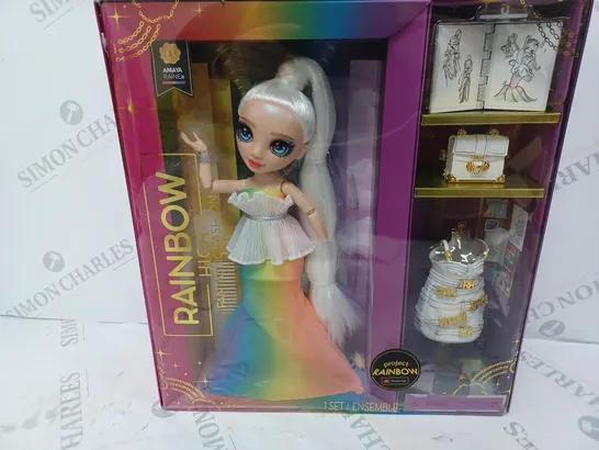 BOXED RAINBOW HIGH FANTASTIC FASHION DOLL  RRP £39.99