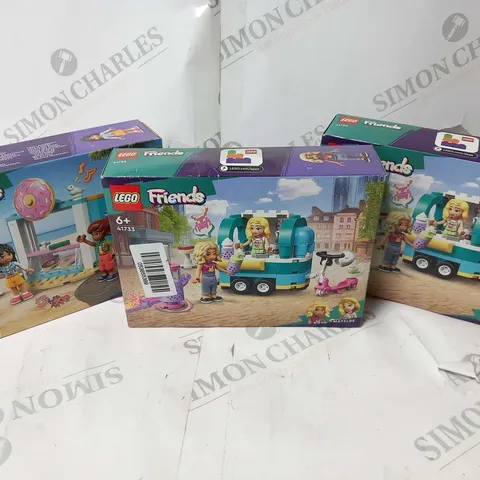 FIVE BRAND NEW BOXED ASSORTEDLEGO PRODUCTS TO INCLUDE; 41733, 10971,41723