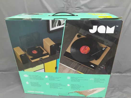 3 X BOXED JAM BLUETOOTH SOUND STREAM+ TURNTABLE