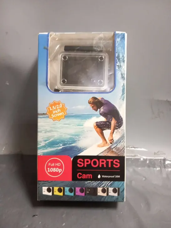 BOXED SPORTS CAM 1.5/2.0 INCH SCREEN FULL HD 1080P