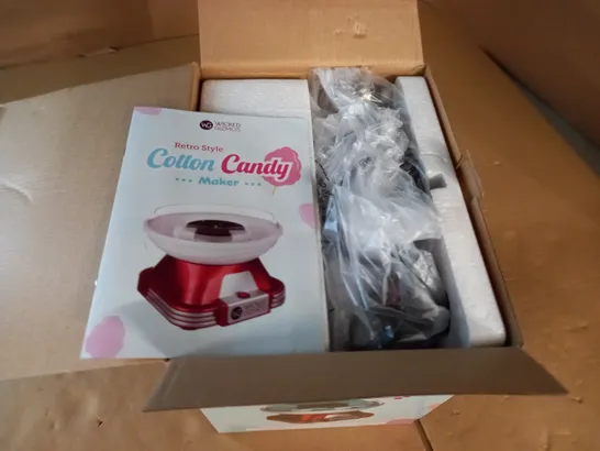 BOXED RETRO STYLE COTTON CANDY MAKER