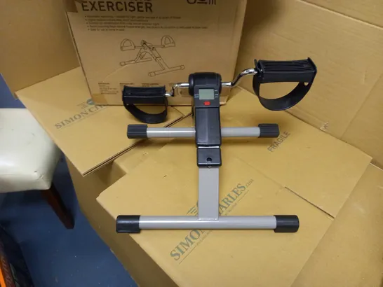 ARM AND LEG FOLDING PEDAL EXERCISER WITH DIGITAL DISPLAY