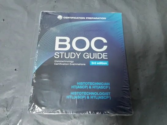 SEALED BOC STUDY GUIDE HISTOTECHNOLOGY CERTIFICATION EXAMINATIONS 3RD EDITION