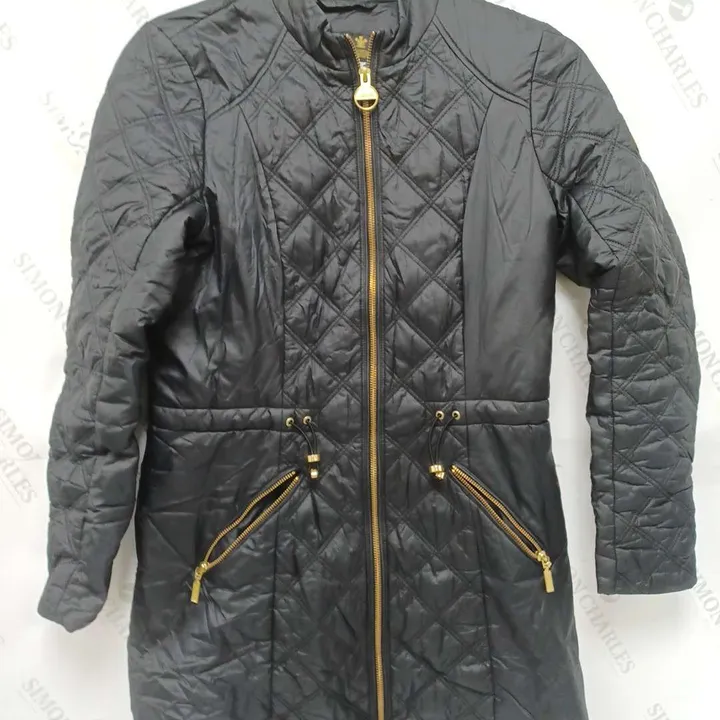 WOMENS BLACK LIGHTWEIGHT JACKET - 10 4740404-Simon Charles Auctioneers