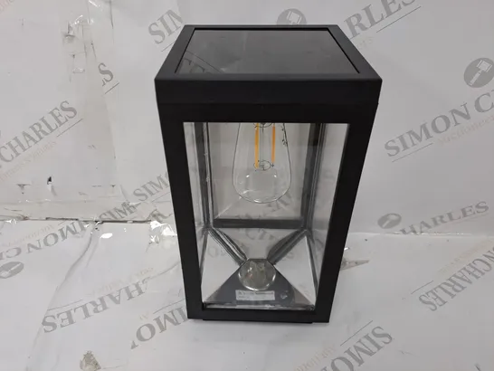 LUXFORM CONTEMPORARY TABLE LANTERN WITH FILAMENT BULB