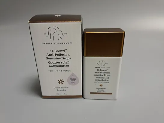 DRUNK ELEPHANT 30ML D-BRONZI ANTO POLLUTION SUNSHINE DROPS